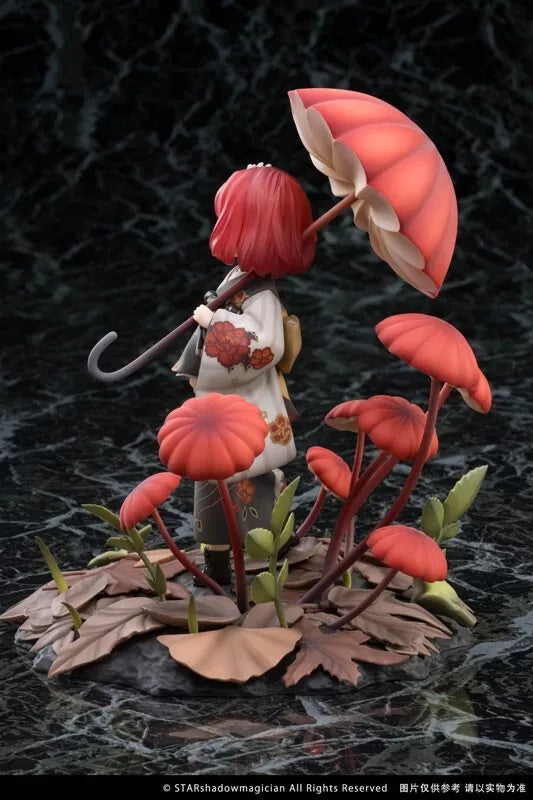 Mushroom Girls Series No.6 Marasmius Haematocephalus 1/1 Figura UFFICIALE DEL GIAPPONE