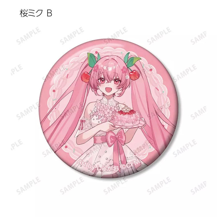 Sakura Miku Sakura Party ver. Trading Tin Badge Complete Set JAPAN OFFICIAL