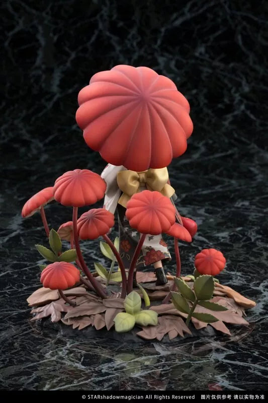 Mushroom Girls Series No.6 Marasmius Haematocephalus 1/1 Figura UFFICIALE DEL GIAPPONE