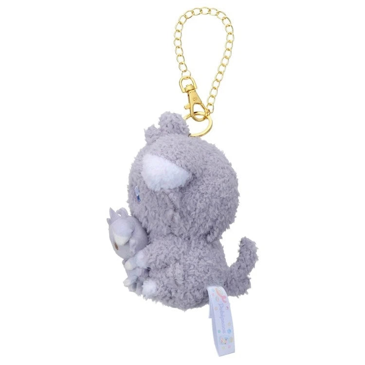 Pokemon Pokepeace Espurr with Plush Toy Ver. Plush Keychain JAPAN OFFICIAL