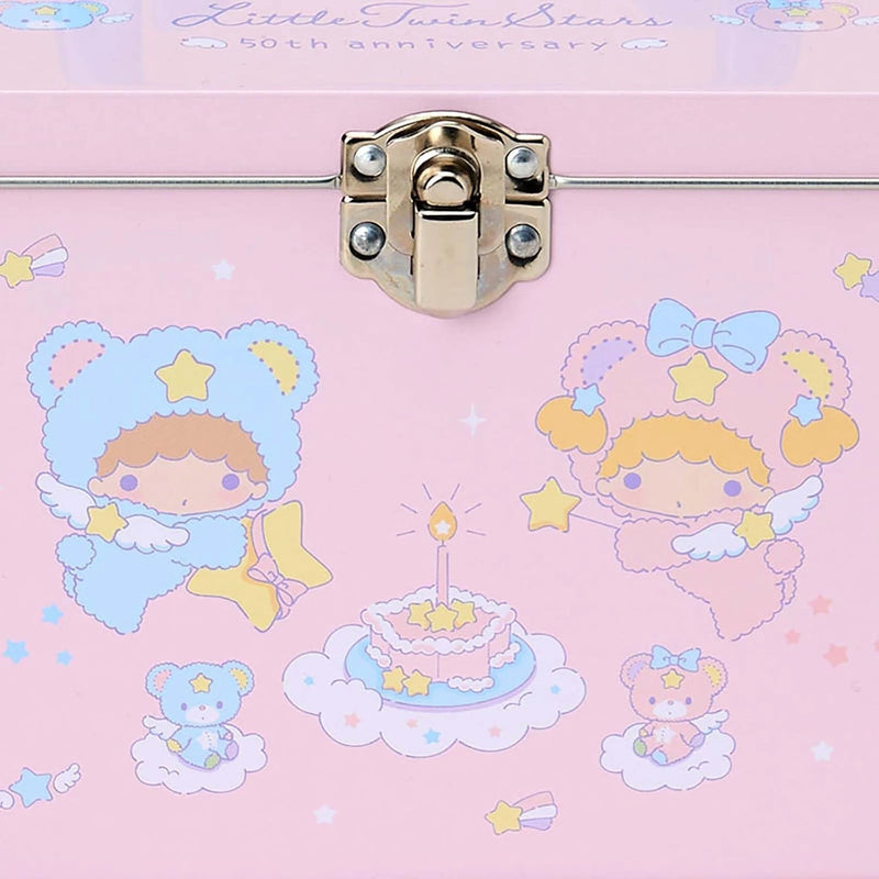 Sanrio Little Twin Stars Starry Sky Angel Tin Trunk JAPAN OFFICIAL