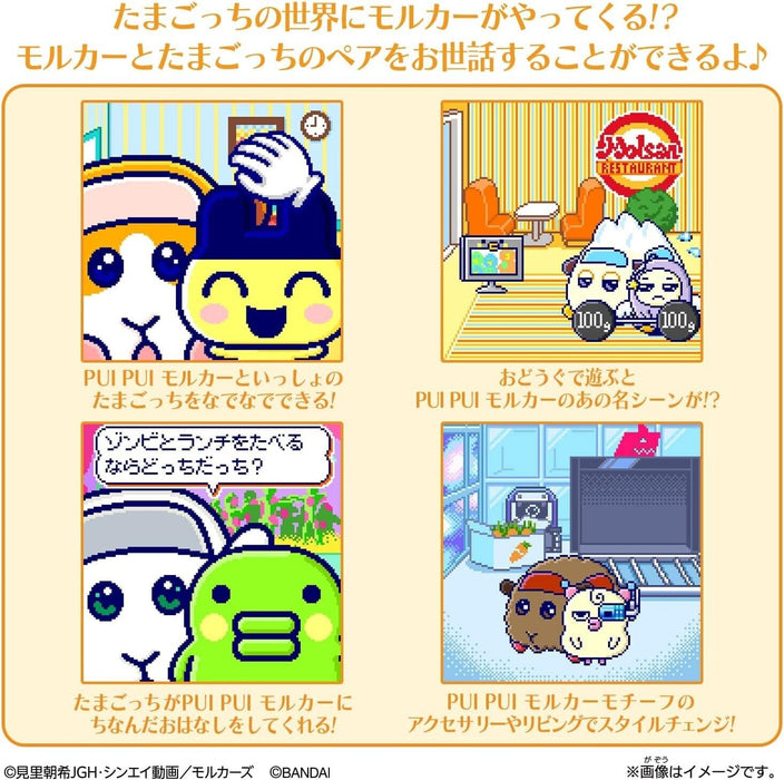 BANDAI Tamagotchi Tamasma Smart Card PUI PUI Molcar Friends JAPAN OFFICIAL
