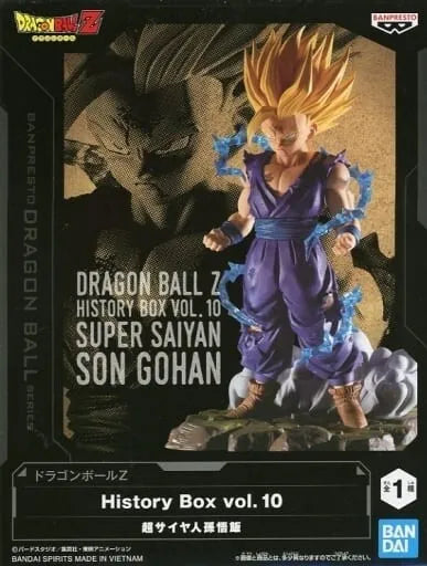 Dragon Ball Super Hero History Box Vol.10 Super Saiyan hijo Gohan Figura Japón