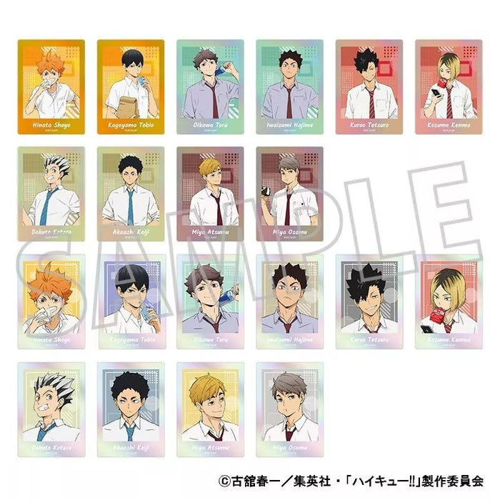 Haikyuu!! PashaColle Clear Ver. Pack Box TCG JAPAN OFFICIAL