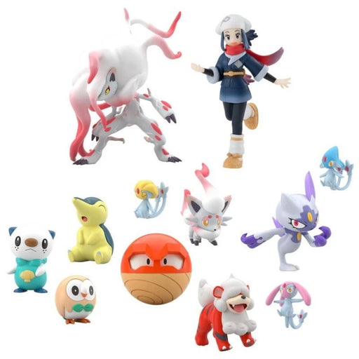 BANDAI Pokemon Scale World Hisui Region Figures Set JAPAN OFFICIAL