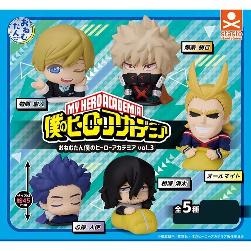 Stand Stones Onemutan My Hero Academia vol.3 Complete Set Figure Capsule Toy