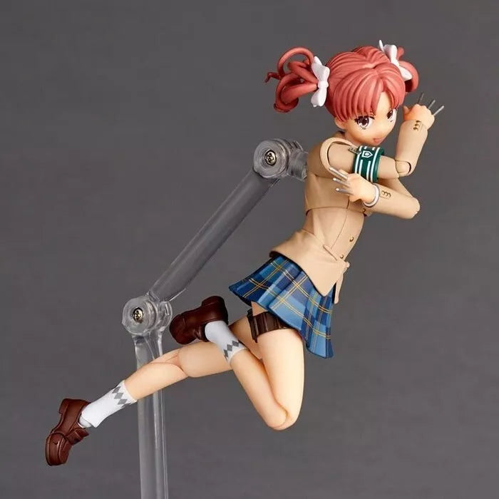 Revoltech Amazing Yamaguchi Toaru Kagaku no Railgun Kuroko Shirai Action Figure
