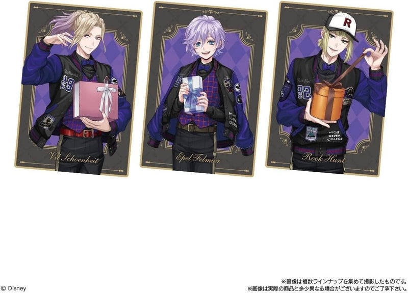 BANDAI Disney Twisted Wonderland Twin Wafer vol.6 20 Pack BOX TCG JAPÃO OFICIAL