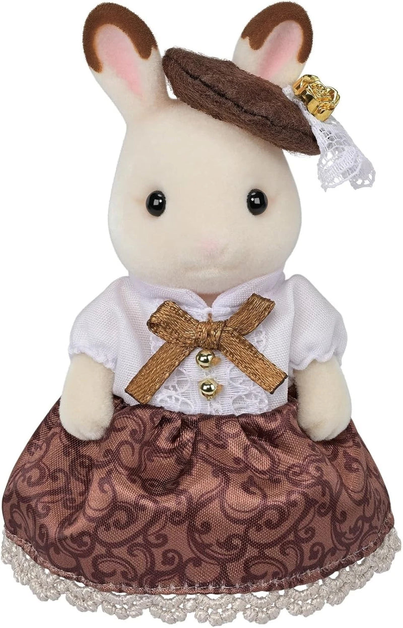 Epoch Sylvanian Families Chocolate Rabbit Family Anniversary Set C-74 JAPAN