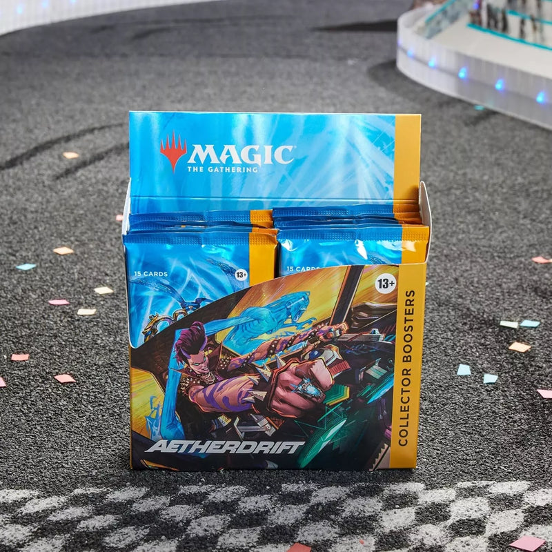 Magic The Gathering Aetherdrift Collector Ver. inglese. Confezione di buste GCC