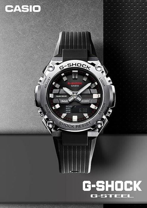 CASIO G-SHOCH G-STEEL GST-B600-1AJF Bluetooth maschi's Watch Ana-Digi Black Giappone
