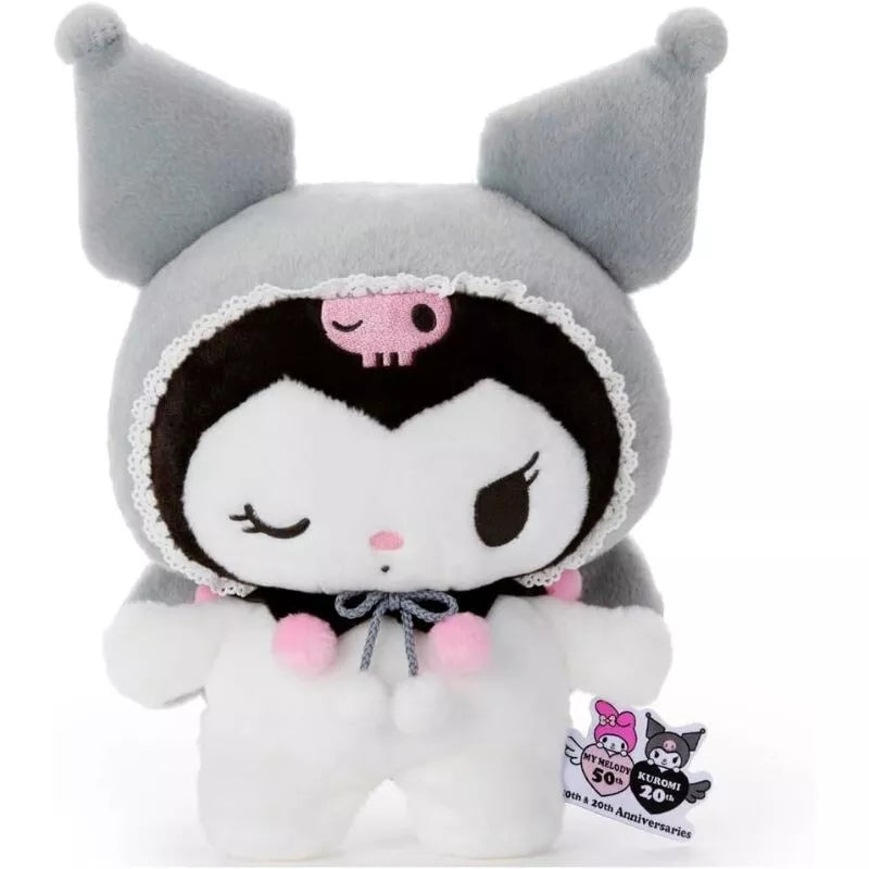 Takara Tomy Arts Sanrio Characters Pyokorin Kuromi 20th Anniversary Plush JAPAN