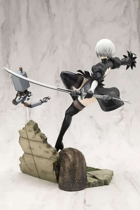 Kotobukiya Artfx J Nier: Automata Ver1.1A 2B 1/8 Figura Giappone Funzionario