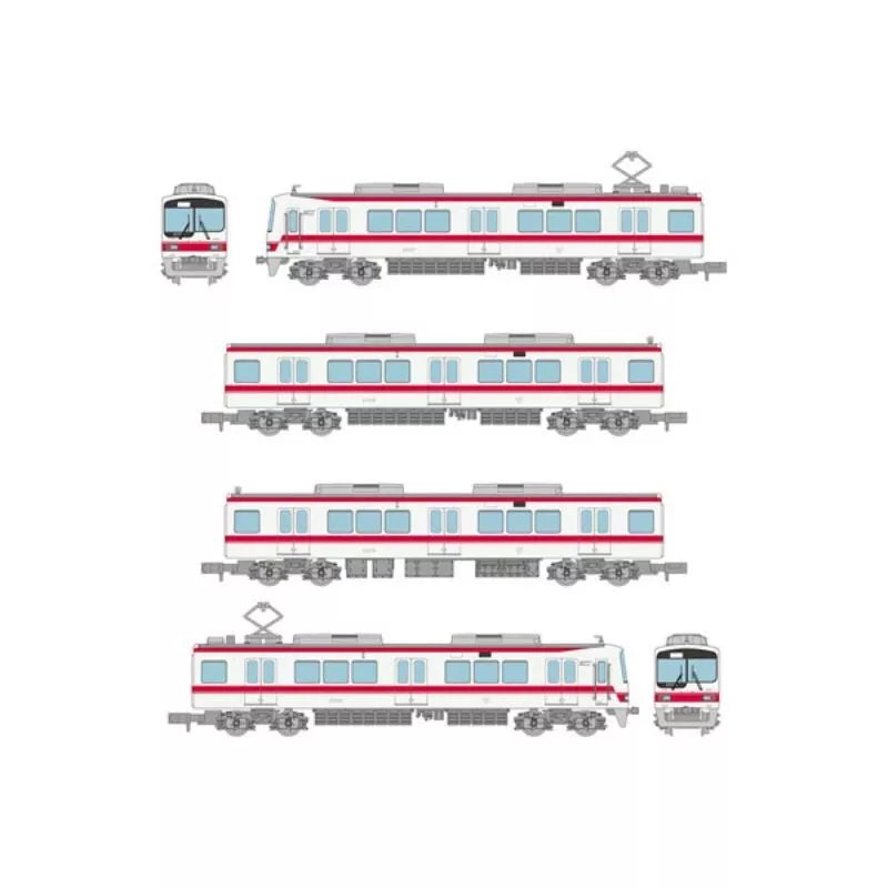 Railway Collection Kobe Railway 2000 Series 4Car Set JAPAN OFFICIAL