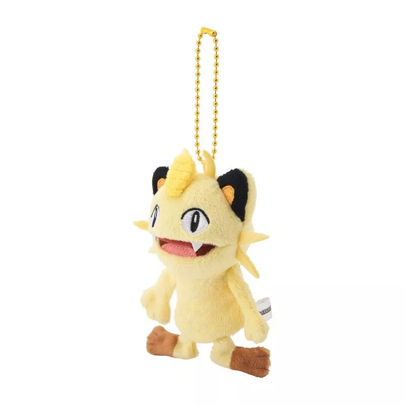 Pokemon Center Original Finger Puppet Keychain Meowth JAPAN OFFICIAL