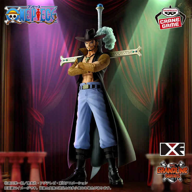 Banpresto DXF The Grandline Series EXTRA One Piece Dracule.Mihawk Figure JAPON
