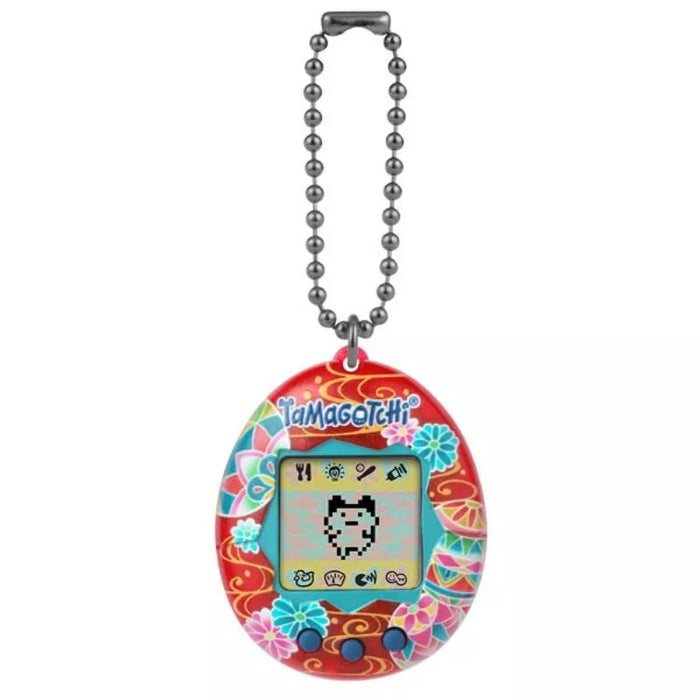 BANDAI Original Tamagotchi Temari ni Ryusui inspired by Kaga Yuzen Japan Edition