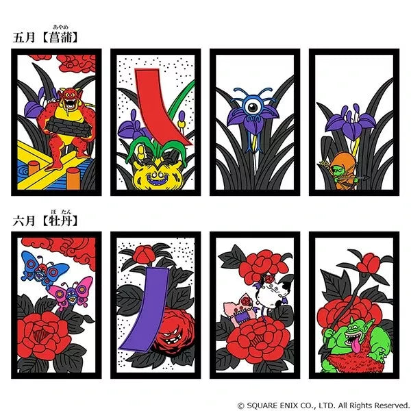 Square Enix Dragon Quest Hanafuda Playing Cards JAPAN OFFICIAL