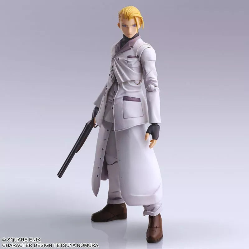 Square Enix Final Fantasy VII traz artes Rufus Shinra Action Figure JAPÃO