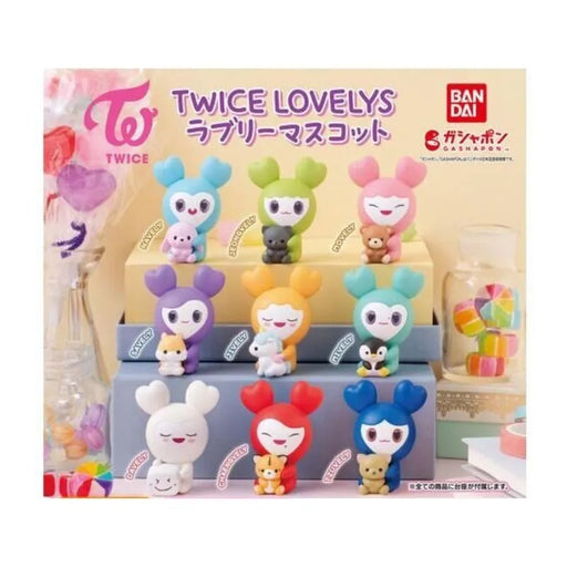 BANDAI TWICE LOVELYS Lovely Mascot Complete Set of 9 types Figure Capsule Toy