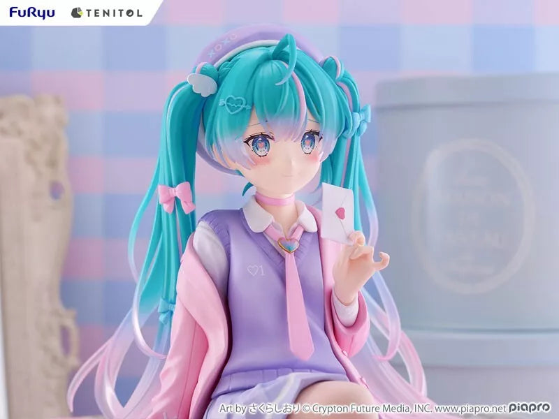 Furyu Tenitol Hatsune Miku Big Noodle Stopper Figura Japón Oficial