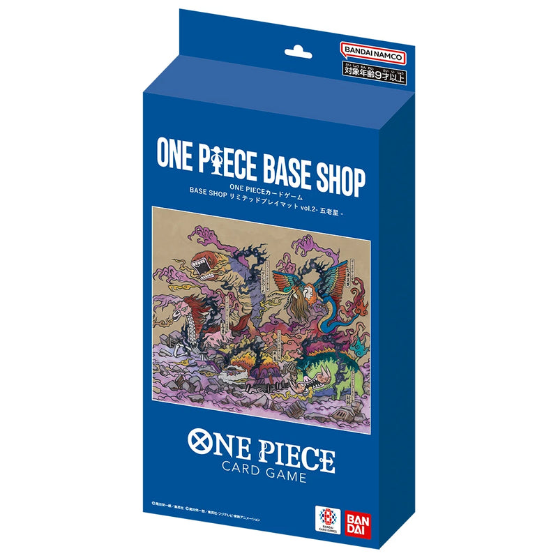 BANDAI ONE PIECE Card Game Base Shop Limited Playmat vol.2 Five Elders JAPAN