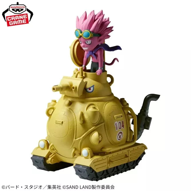SAND LAND World Figurine de collection Beelzebub Royal Army Tank Corps No.104 JAPON