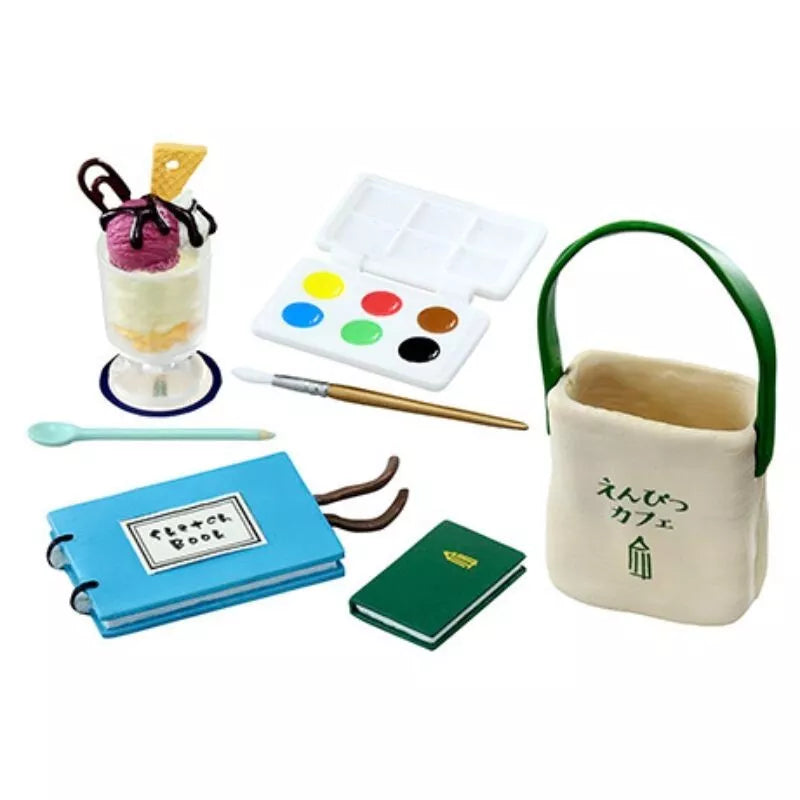 Rement Petit Sample Cray Cafe 1box 8 pack complet Figure Figure Figure Japon Officiel