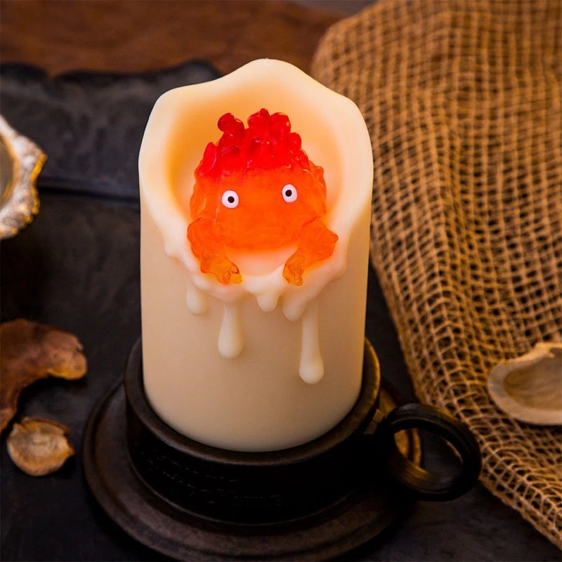 Benelic Studio Ghibli Howl's Moving Castle Calcifer Candle Light JAPAN OFFICIAL