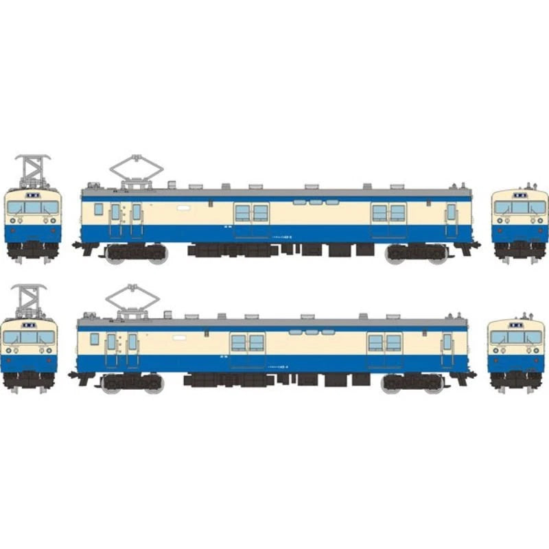 Tetsudou Collection JR KuMoYuNi 143 Class 2 Car Set JAPAN OFFICIAL