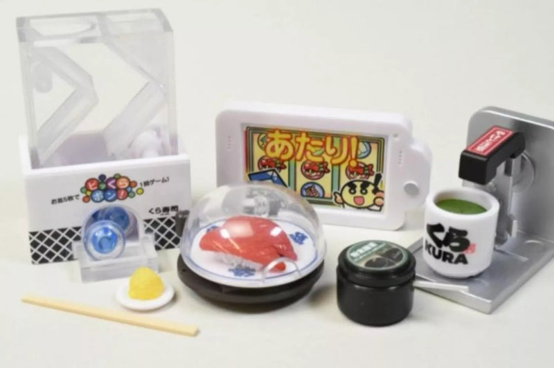 Kura Sushi Miniature Collection Set of 5 Capsule Toy Figure JAPAN OFFICIAL