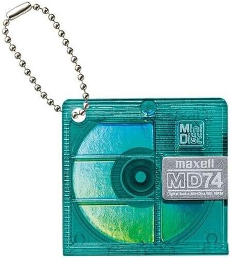 Bandai Maxell MD Miniaturcharm Alle 6 Typ Set Kapselspielzeug Japan Beamter