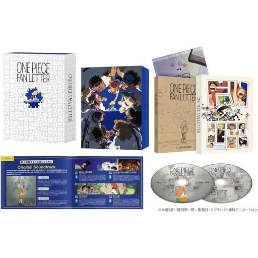 ONE PIECE FAN LETTER First Press Limited Edition Blu-ray CD JAPAN OFFICIAL