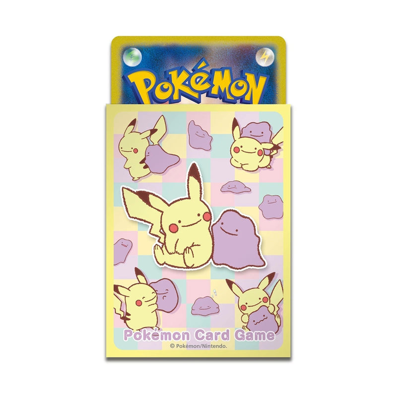 Pokemon Center Original Card Sleeves Transform! Ditto Ver.2 Yellow Japan