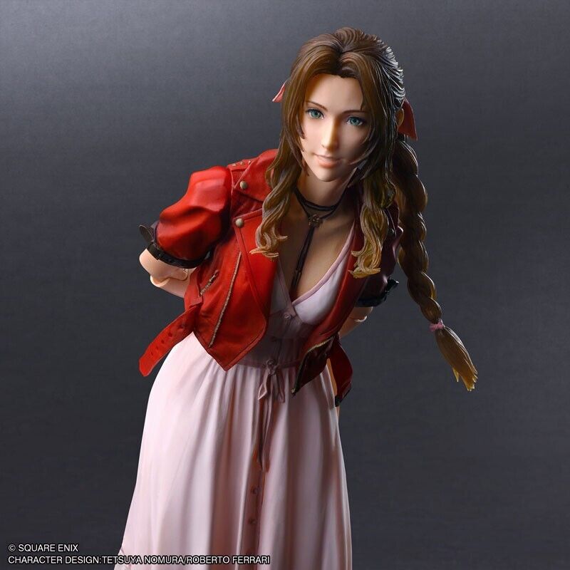 Final Fantasy VII Rebirth Play Arts Kai Aerith Gainsborough Action Figure Japon