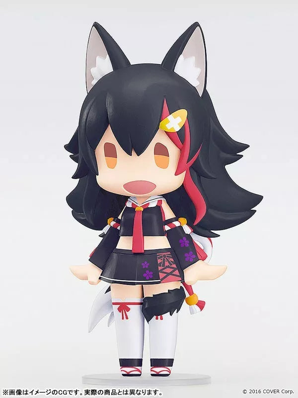 OLÁ! BOM SORRISO Hololive Production Ookami Mio Action Figure JAPÃO OFICIAL