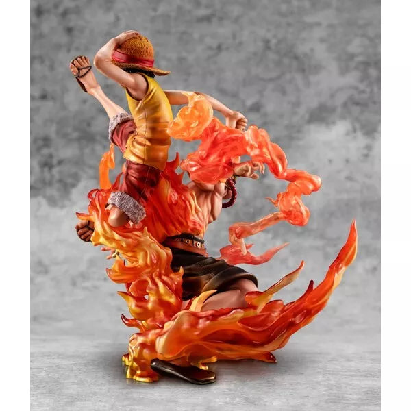 P.O.P ONE PIECE NEO-MAXIMUM Luffy & Ace Bonds of Brothers 20th LIMITED Figure