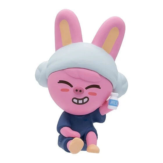 BANDAI Stray Kids SKZOO Sauna Figure Complete Set Capsule Toy JAPAN OFFICIAL