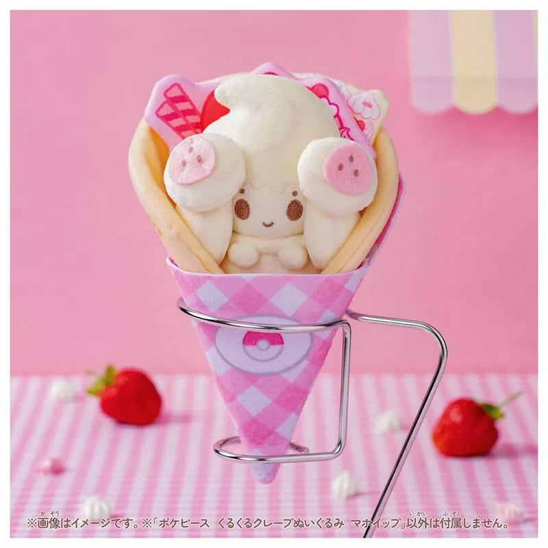 Pokemon Pokepeace KuruKuru Crepe Alcremie Peluche UFFICIALE DEL GIAPPONE