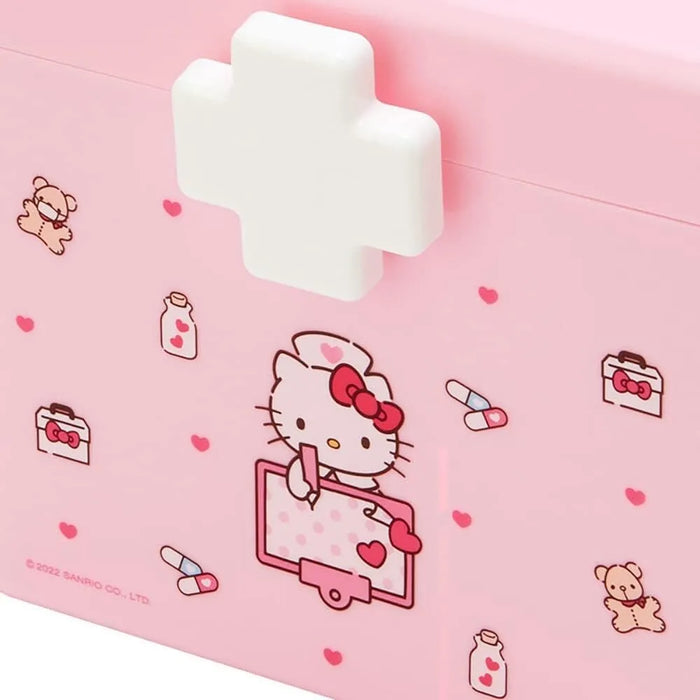 Sanrio Hello Kitty First Aid Kit Emergency Box JAPAN OFFICIAL