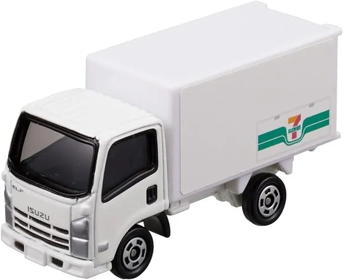 Takara Tomy Tomica Town Seven Eleven con Tomica Isuzu Elf Giappone Officiale