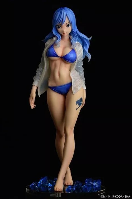 Fairy Tail Juvia Loxar Estilo de gravedad 1/6 Figura Japón Oficial