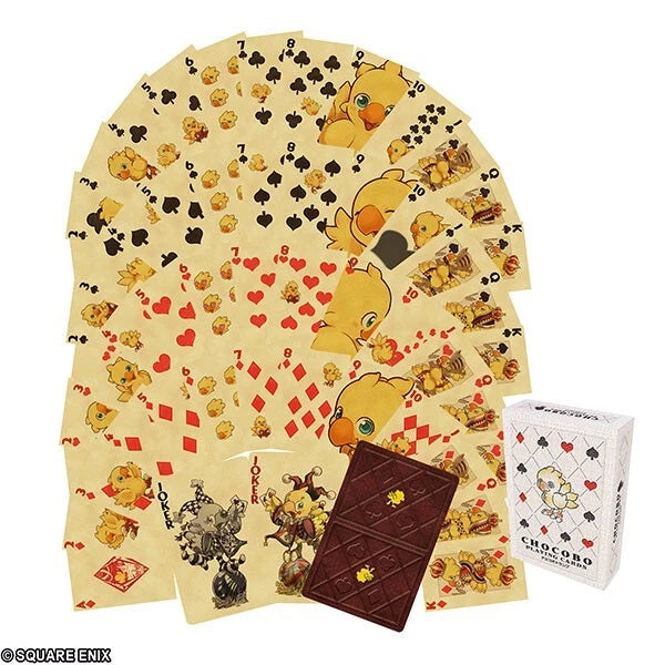 Square Enix Chocobo Playing Cards JAPAN OFFICIAL