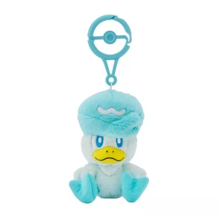 Pokemon Center Original Plush Doll with Carabiner Quaxly JAPAN OFFICIAL