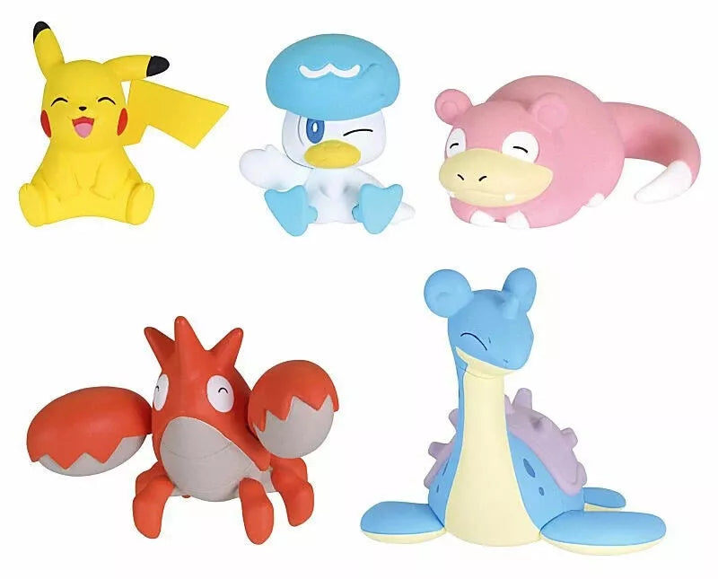 Pokemon Everyone's Lapras Set completo Figure Capsule Toy UFFICIALE DEL GIAPPONE