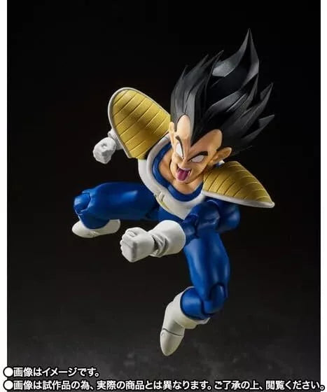 BANDAI S.H.Figuarts Dragon Ball Z Vegeta 24000 Combat Power Action Figure JAPAN