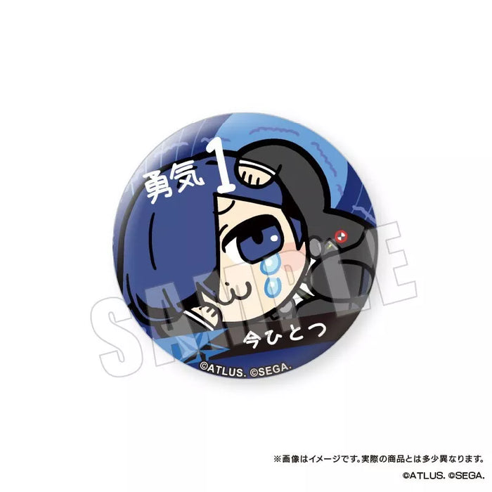 Persona 3 Reload Protagonist x Bkub Tin Badge Complete Set JAPAN OFFICIAL