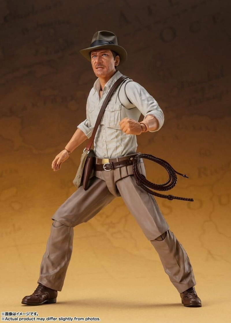 BANDAI S.H.Figuarts Indiana Jones Raiders of the Lost Arc Action Figure JAPAN