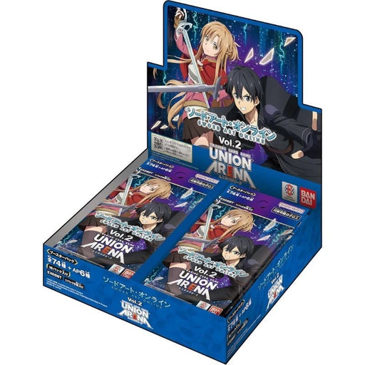 BANDAI Union Arena Sword Art Online Vol. 2 EX08BT Booster Pack Box TCG JAPAN
