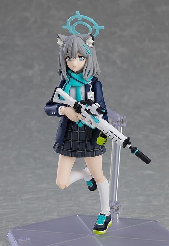 Figma Blue Archive Sunaookami Shiroko Action Figure Giappone Officiale
